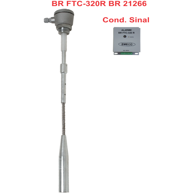 BR FTC-320R Sonda BR 21.266 Sensor de Nível Capacitivo